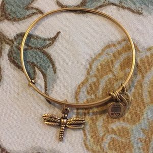 Alex and Ani dragonfly bracelet